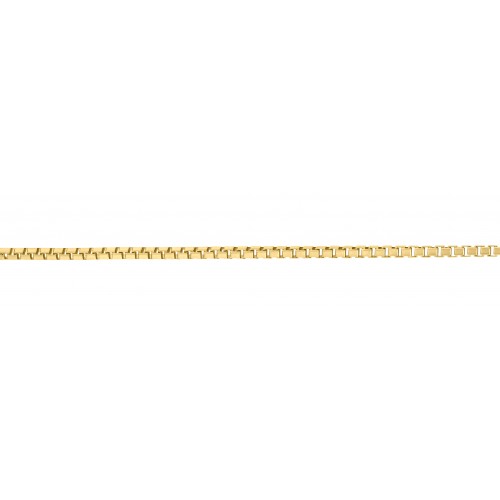 Gold chain 10kt, Small square